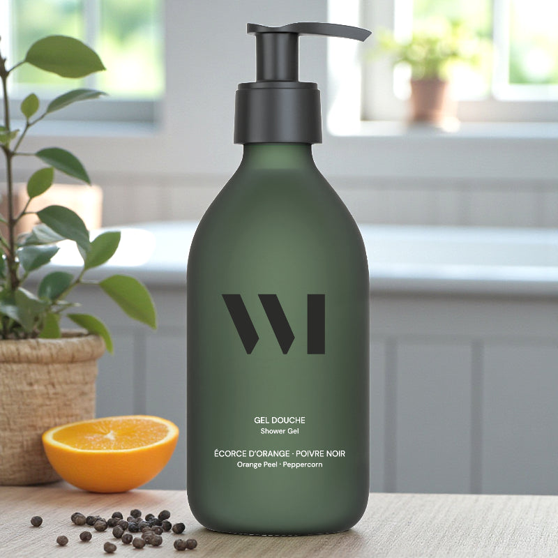 Bio-Duschgel mit Orange und schwarzem Pfeffer - 290 ml - What Matters