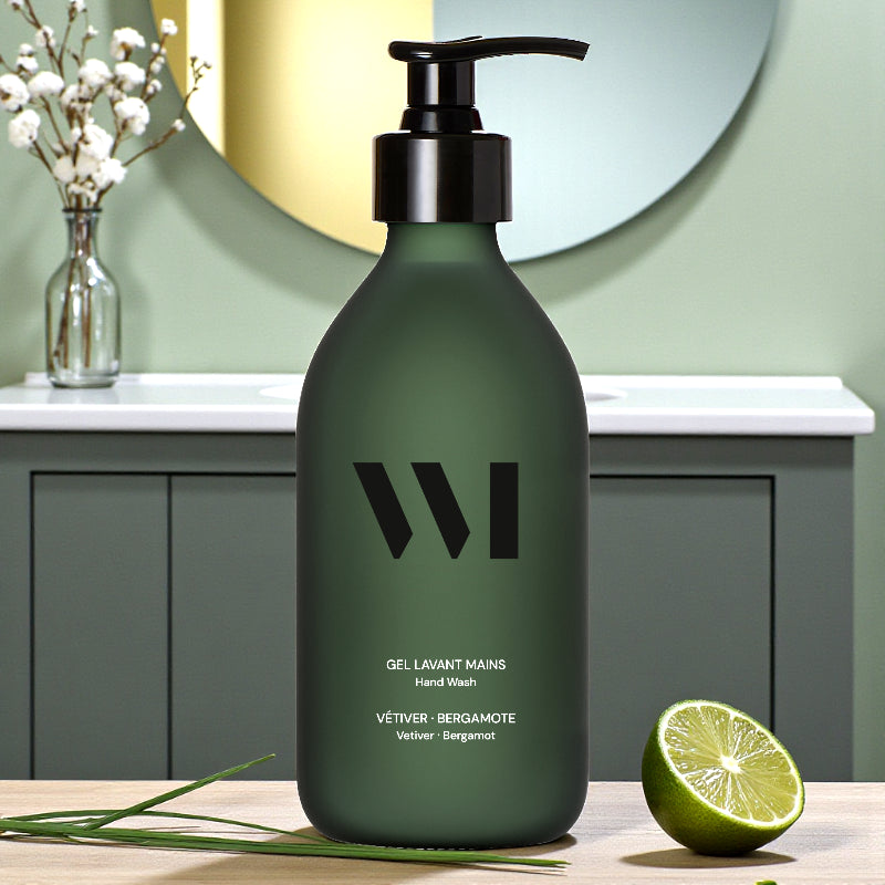 Bio-Peeling-Handwaschgel mit Vetiver und Bergamotte - 290 ml - What Matters