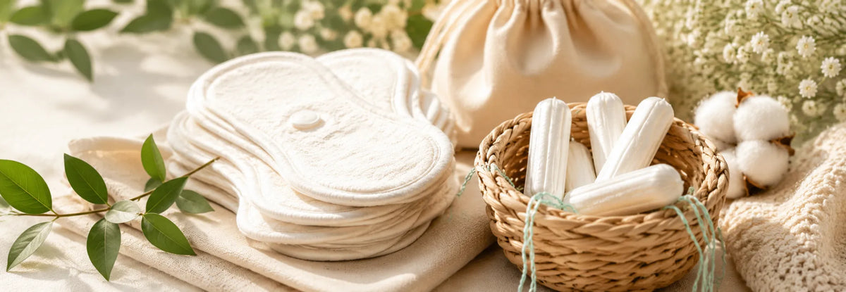 5 bonnes raisons de choisir des tampons et serviettes hygiéniques bio