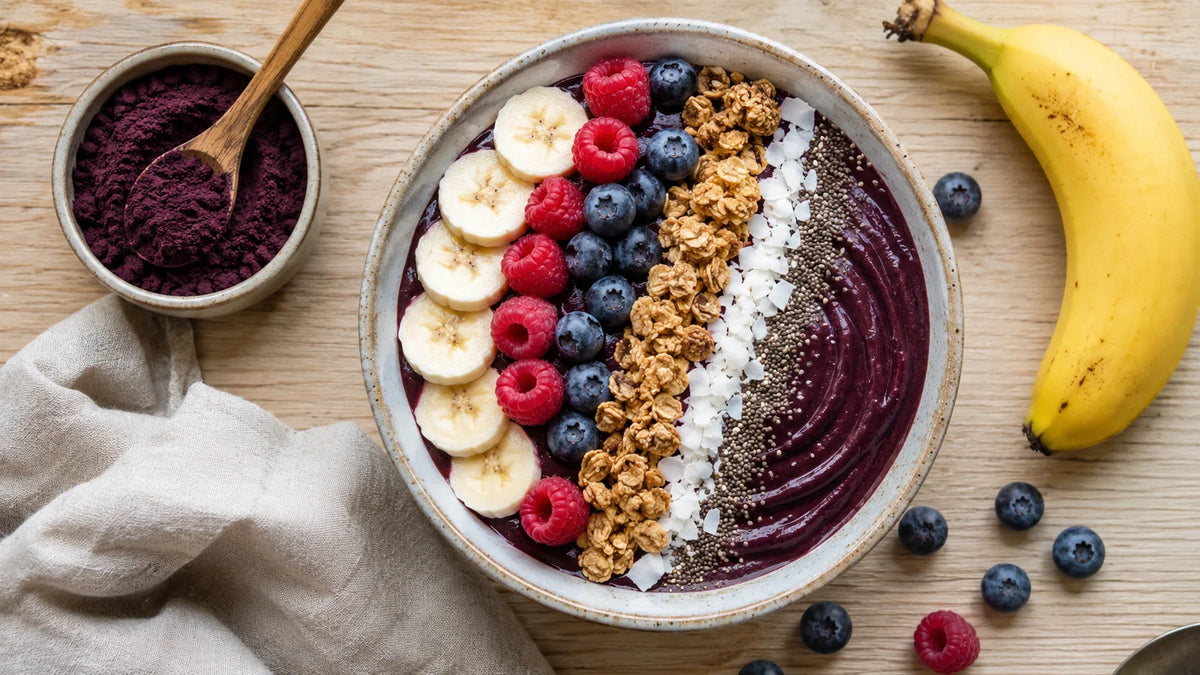 Acai bowl maison : la recette de base et ses variantes