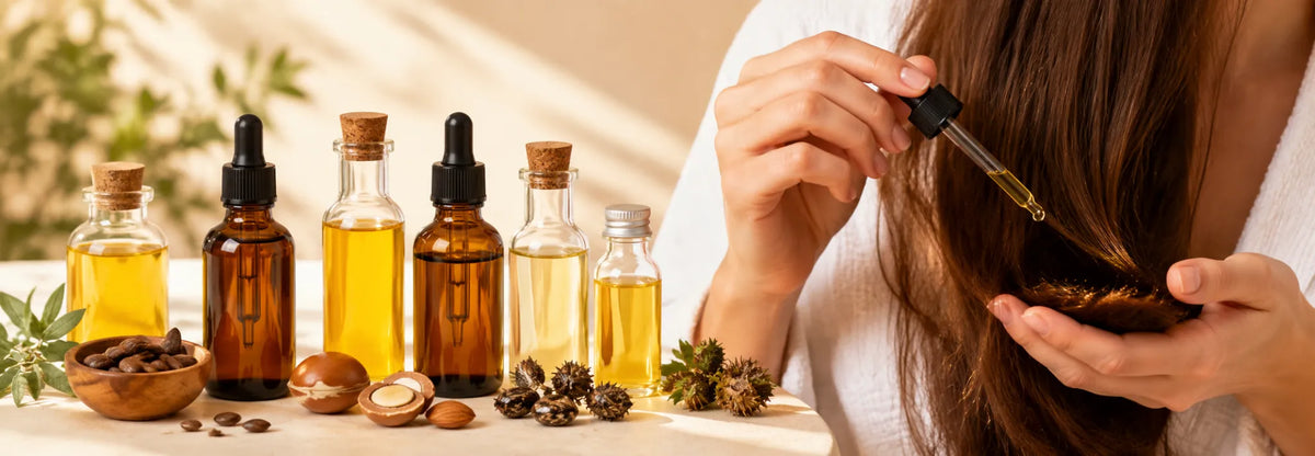 Quelles huiles végétales pour mes cheveux ?
