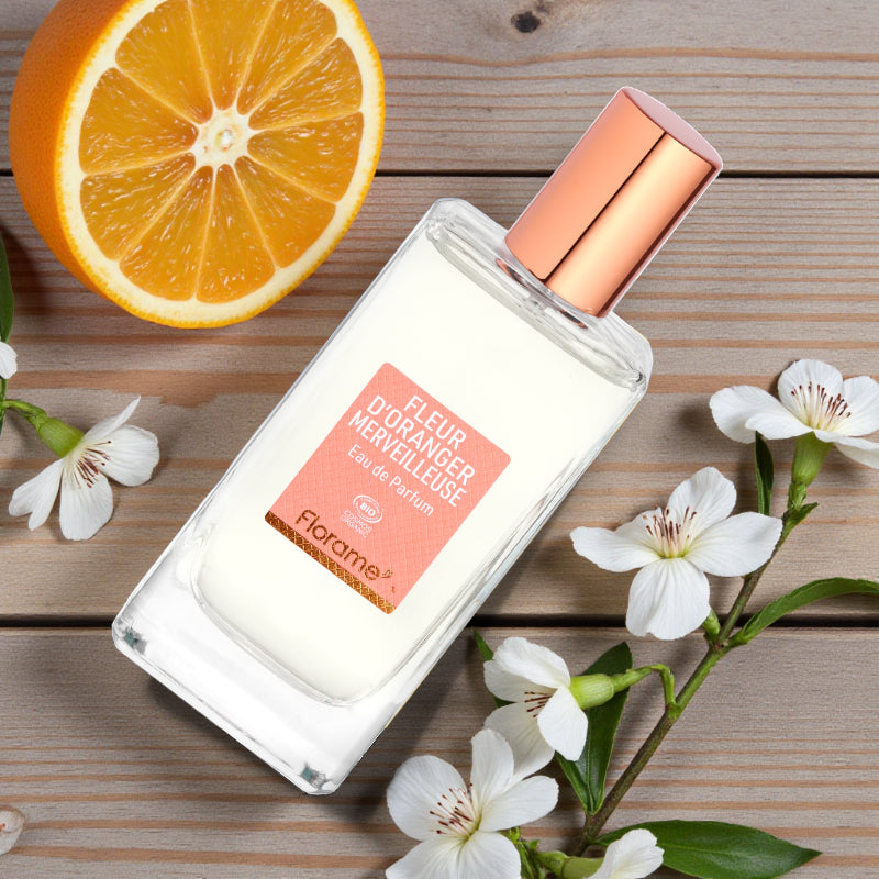 Florame - Eau de parfum BIO Fleur d'Oranger Merveilleuse 50ml