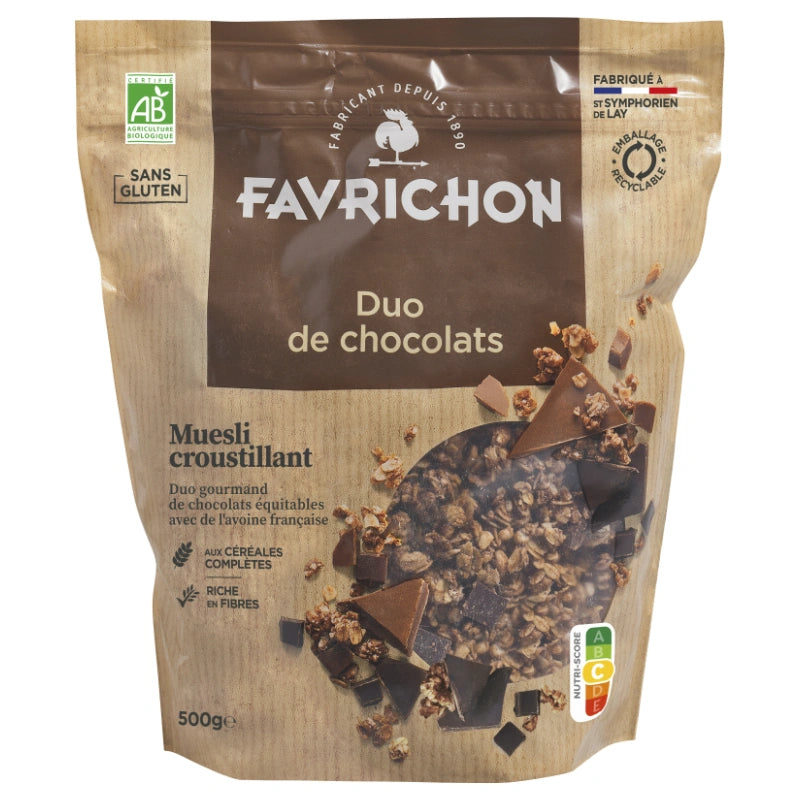 Knuspermüesli Schokoladen-Duo BIO