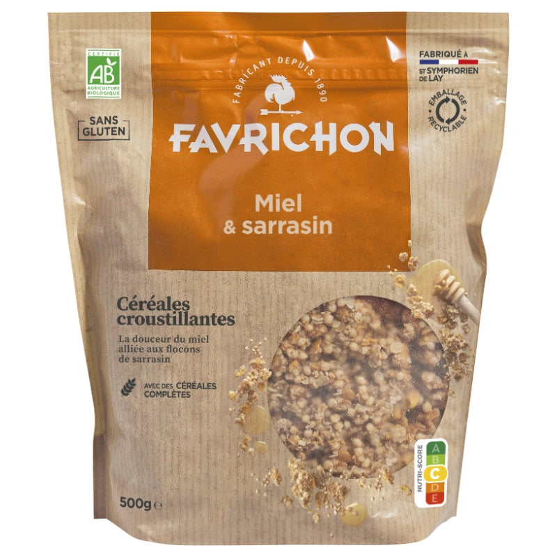 Knuspermüesli Honig & Buchweizen BIO