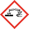 Pictogramme de danger : corrosif