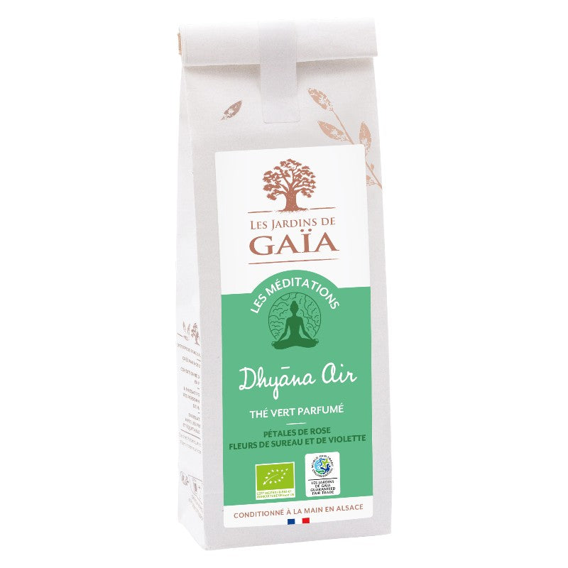 Dhyana Air thé vert parfumé BIO