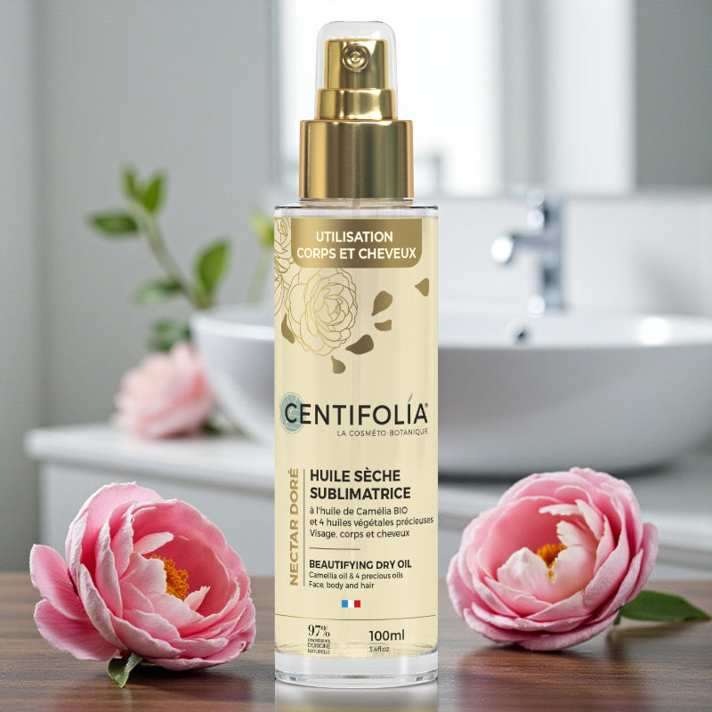 Centifolia - Huile sèche sublimatrice camélia & jojoba BIO 100ml