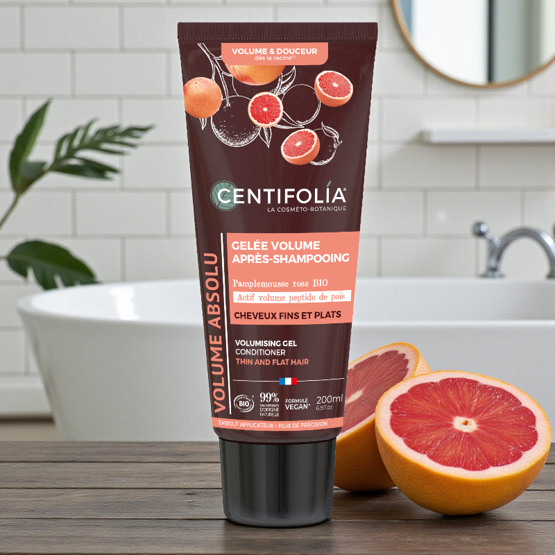 Centifolia - Gelée volume après-shampooing pamplemousse rose BIO 200ml