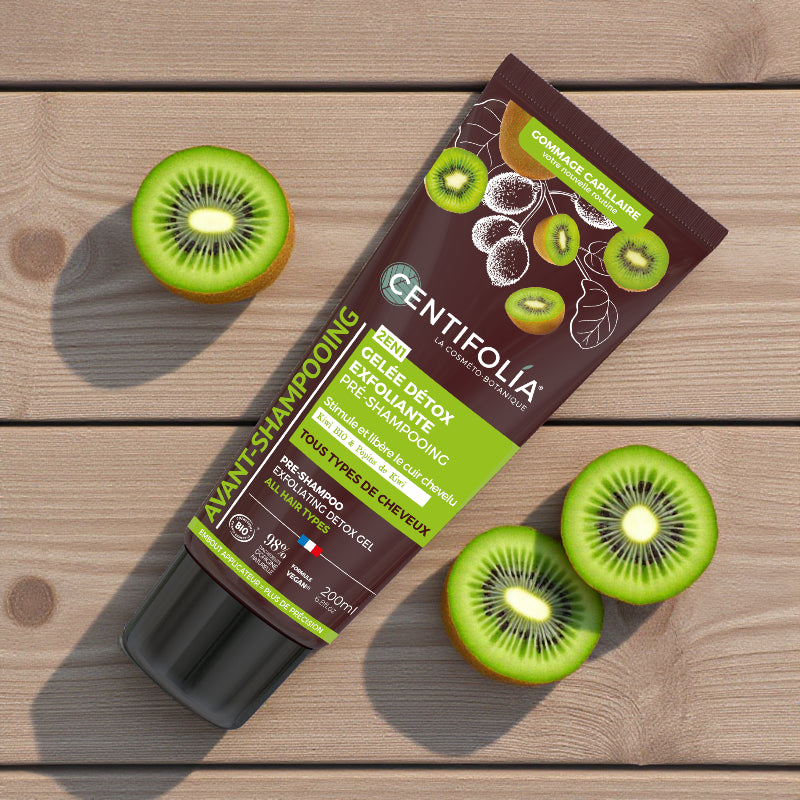 Centifolia - Reinigendes Peeling-Gel vor dem Shampoo Kiwi BIO 200ml
