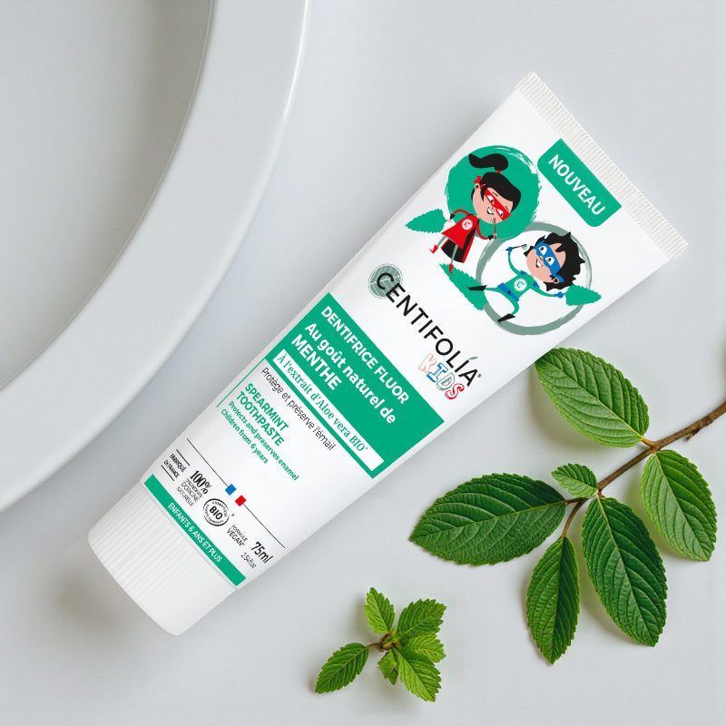 Centifolia - Kinder Zahnpasta Minze mit Fluorid BIO 75ml