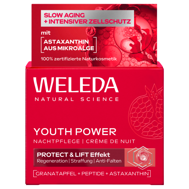 Nachtcreme Youth Power Granatapfel BIO