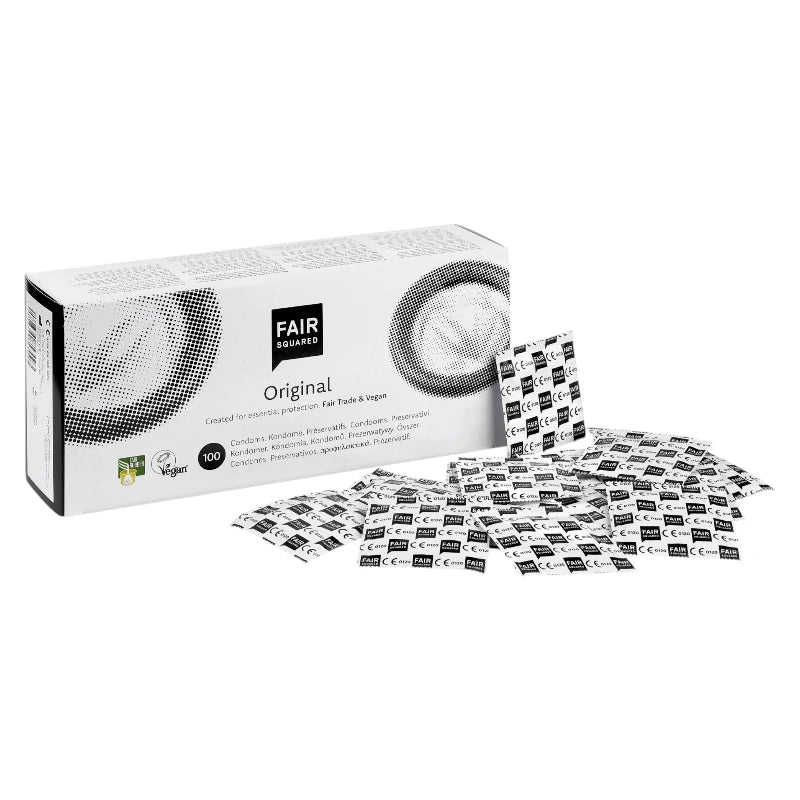 Fair Squared - Kondome Original Naturkautschuk - Grosspackung 100 Stück