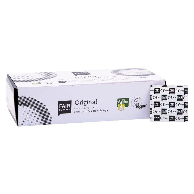 Fair Squared - Kondome Original Naturkautschuk - Grosspackung 100 Stück