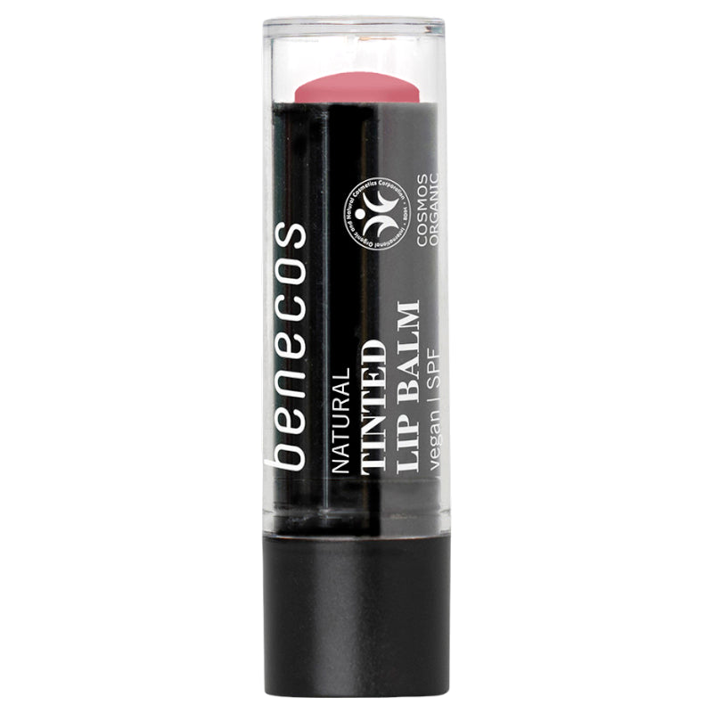 Benecos - Baume à lèvres teinté IP 15 soft bloom 4,7g