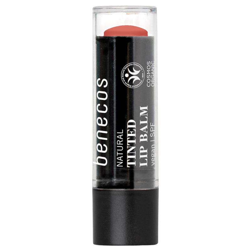 Benecos - Baume à lèvres teinté IP 15 coral breeze 4,7g