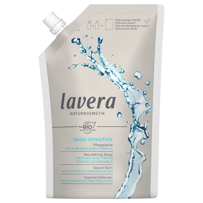 Nachfüllbeutel Hand-Pflegeseife Sensitive Aloe Vera & Kamille BIO