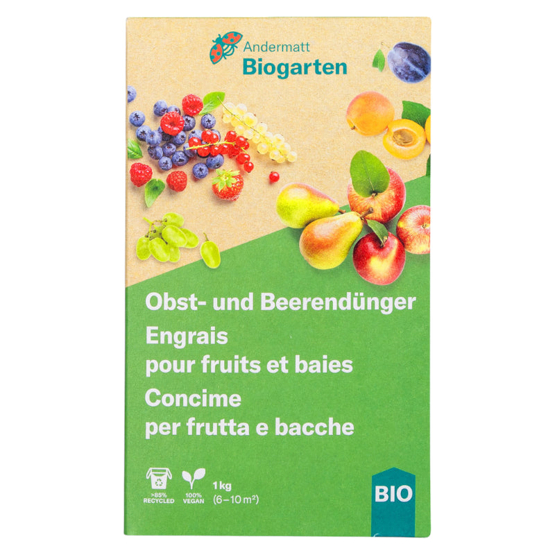 Andermatt Biogarten - Engrais solide pour fruits et baies 1kg