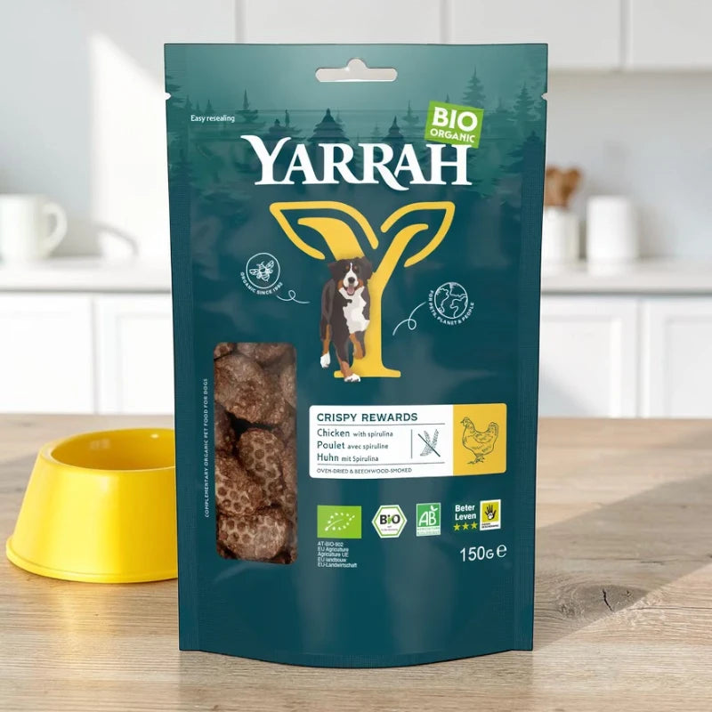 Friandises croquantes au poulet pour chien BIO