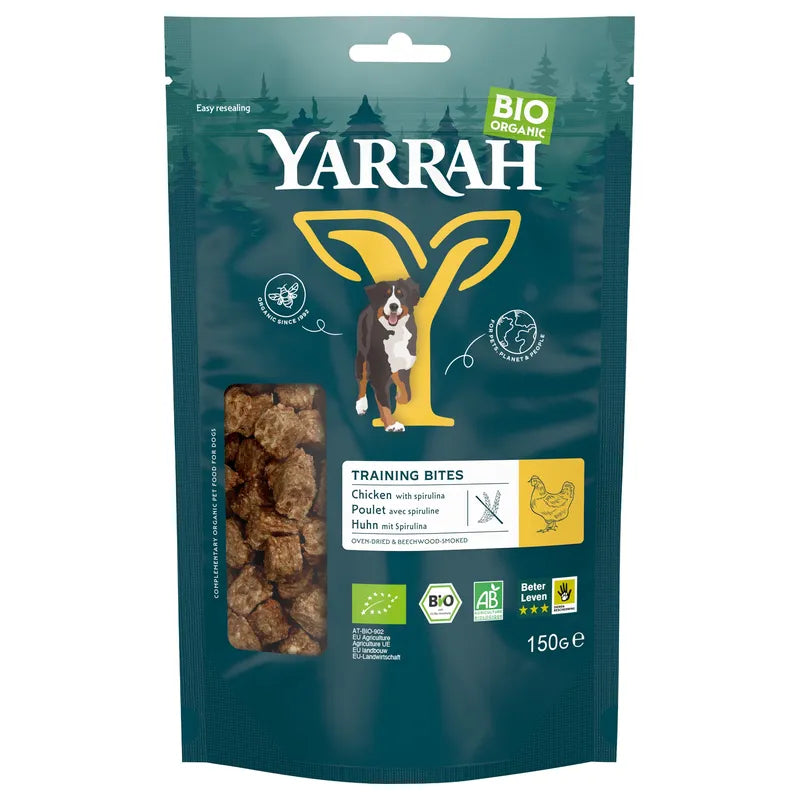 Friandises d'entraînement au poulet pour chien BIO