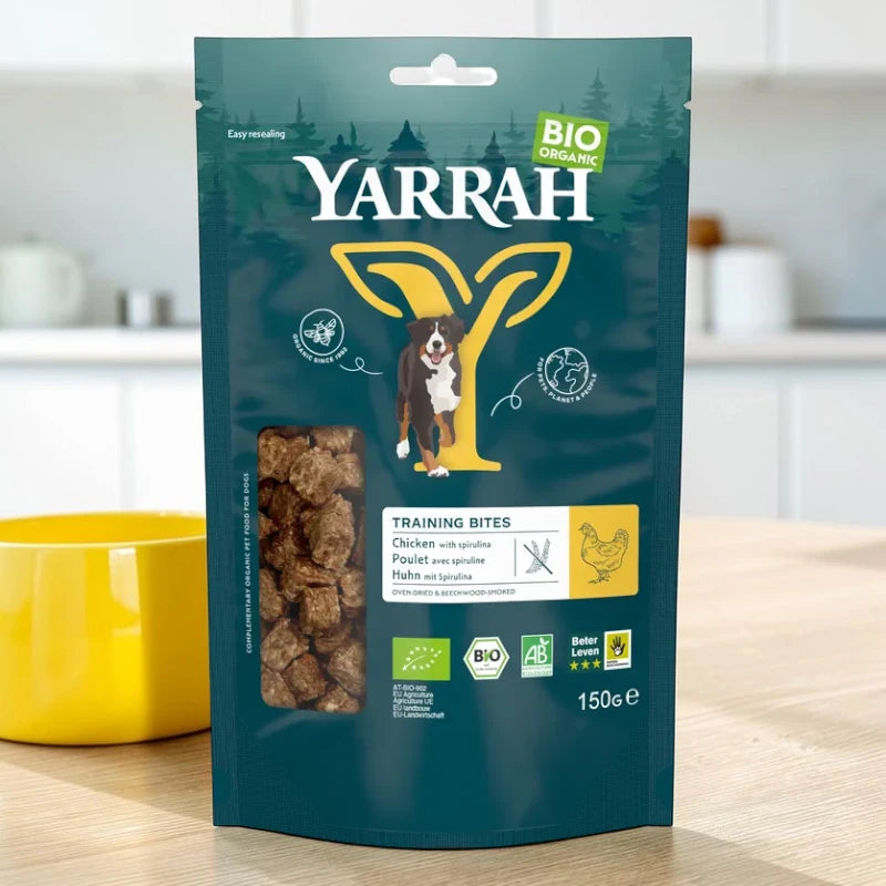 Friandises d'entraînement au poulet pour chien BIO