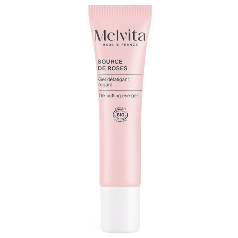 Müdigkeitsminderndes Augen-Gel BIO - Source de Roses