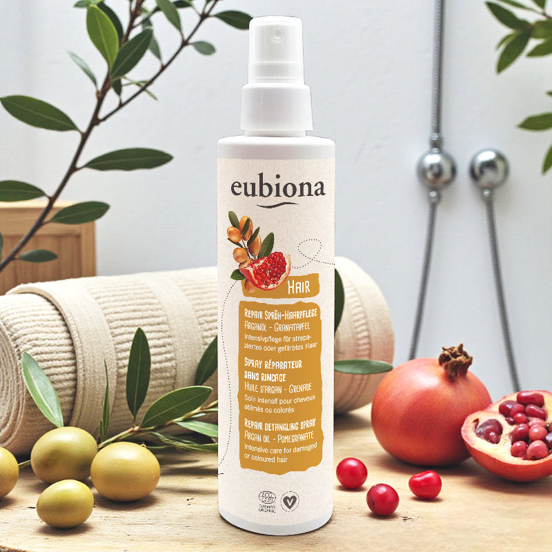 Eubiona - Reparaturspray Argan & Granatapfel BIO 200ml