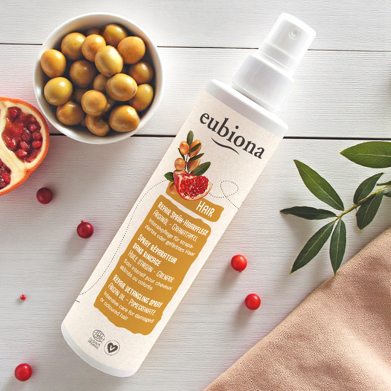 Eubiona - Reparaturspray Argan & Granatapfel BIO 200ml
