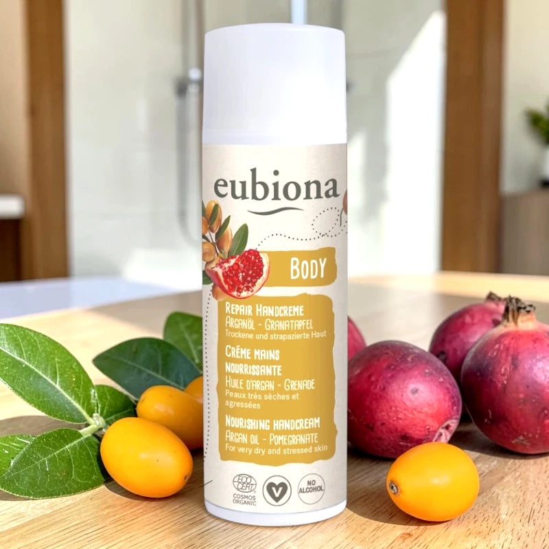 Eubiona - Nährende Handcreme Argan & Granatapfel BIO 50ml