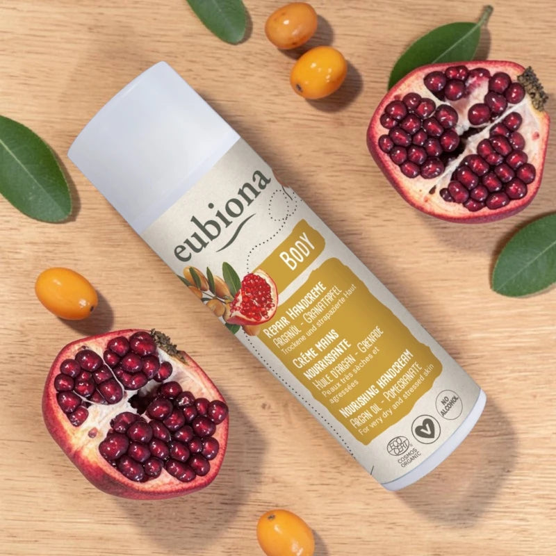 Eubiona - Nährende Handcreme Argan & Granatapfel BIO 50ml