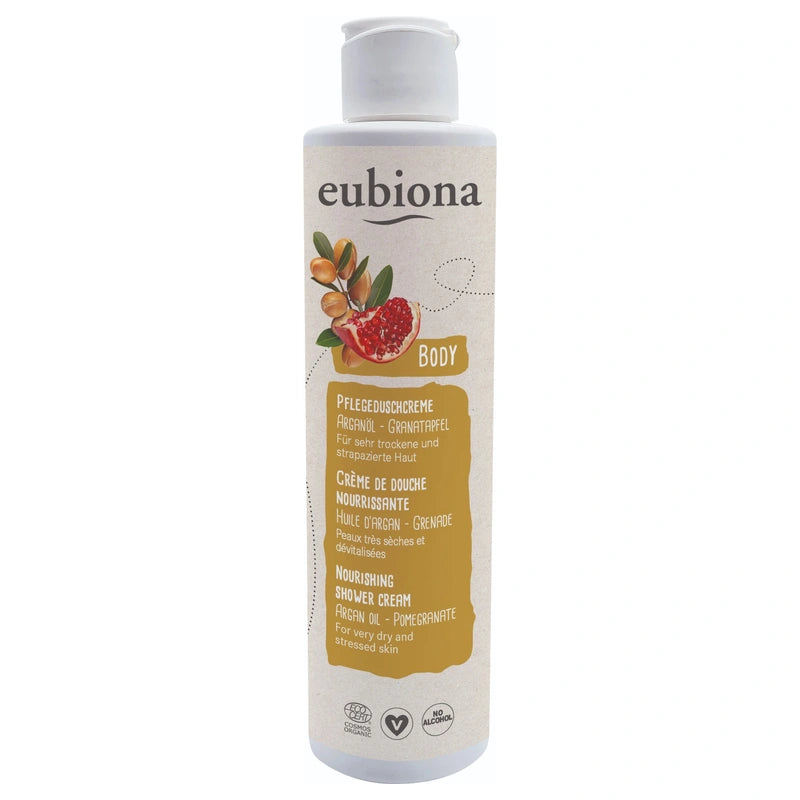 Eubiona - Nährende Duschcreme Argan & Granatapfel BIO - 200ml