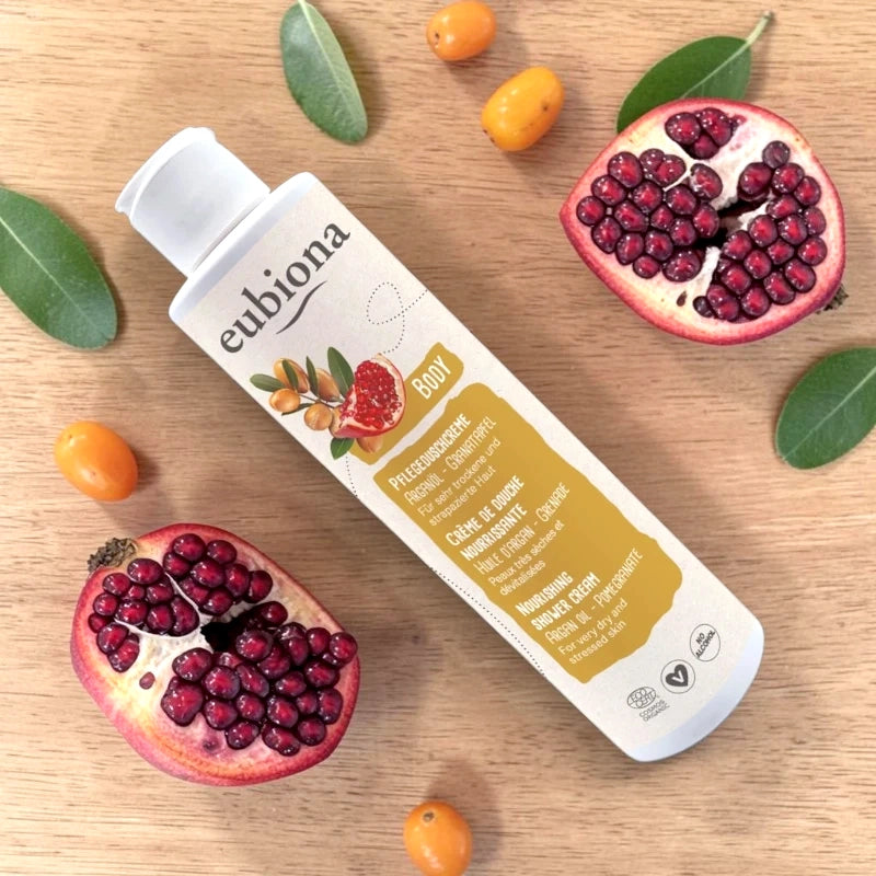 Eubiona - Nährende Duschcreme Argan & Granatapfel BIO - 200ml
