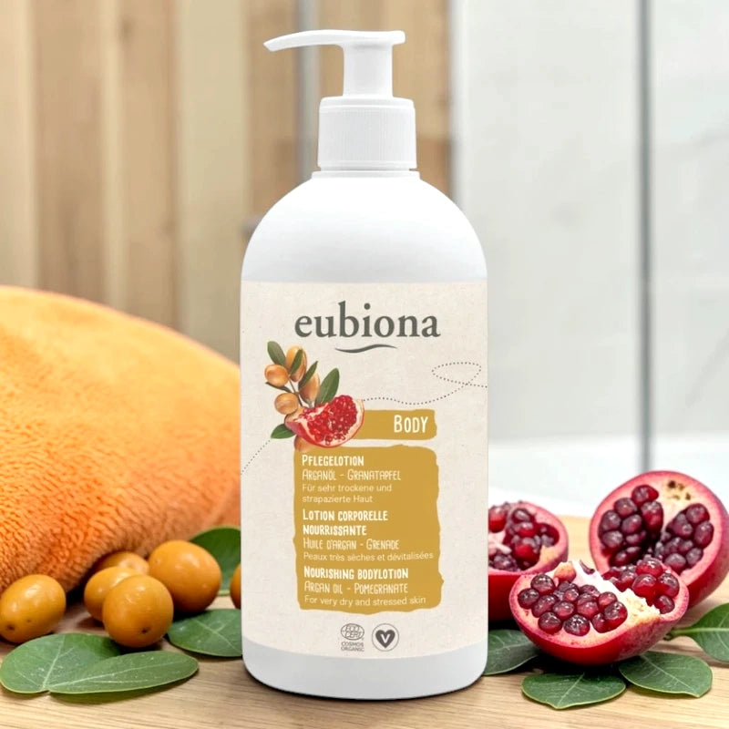 Eubiona - Nährende Körperlotion Argan & Granatapfel BIO 500ml
