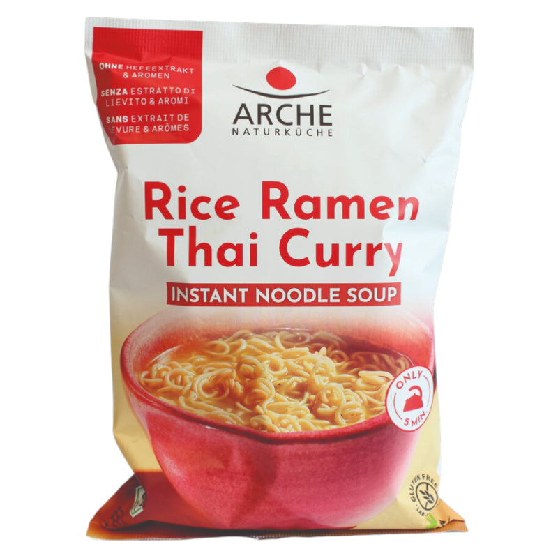 Arche - Ramen au riz thaï curry BIO 72g