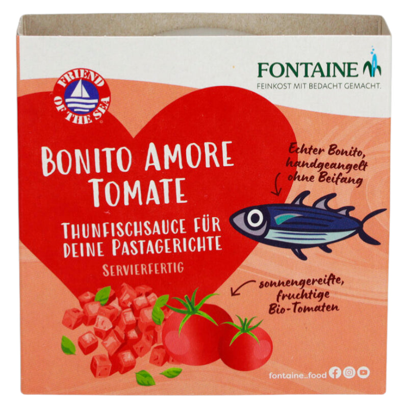 Fontaine - Thon à la sauce tomate pour pâtes 200g