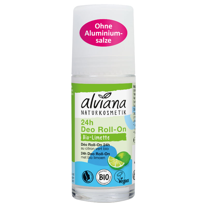 Alviana - Deo Roll-On 24h Limette BIO 50ml