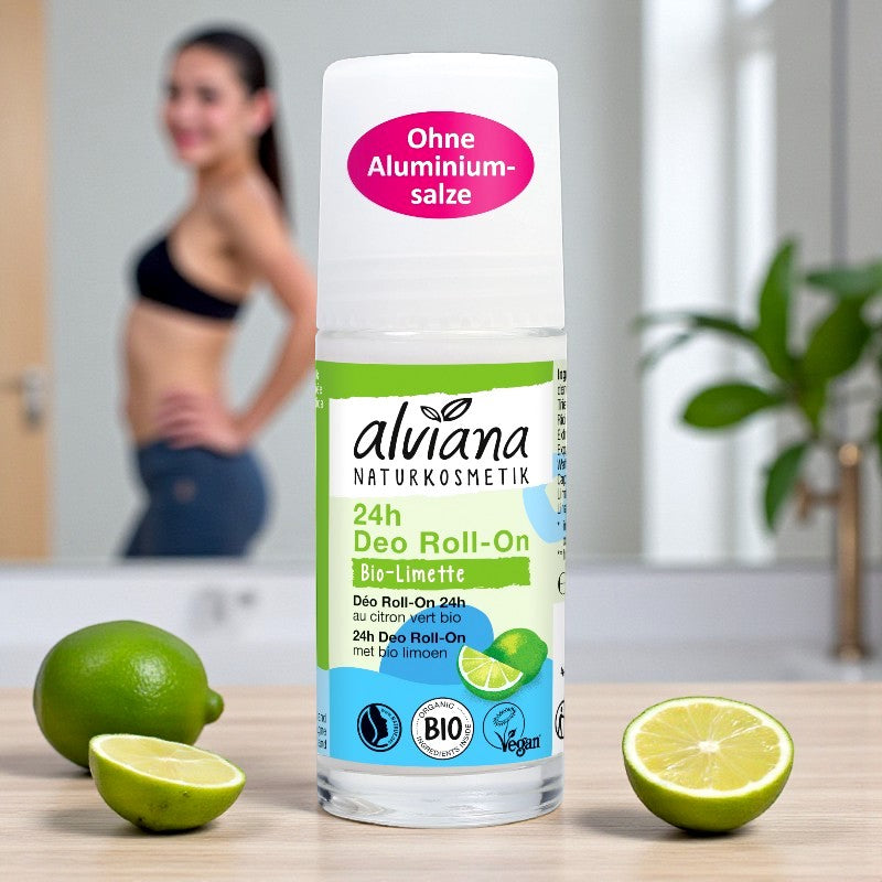 Alviana - Deo Roll-On 24h Limette BIO 50ml