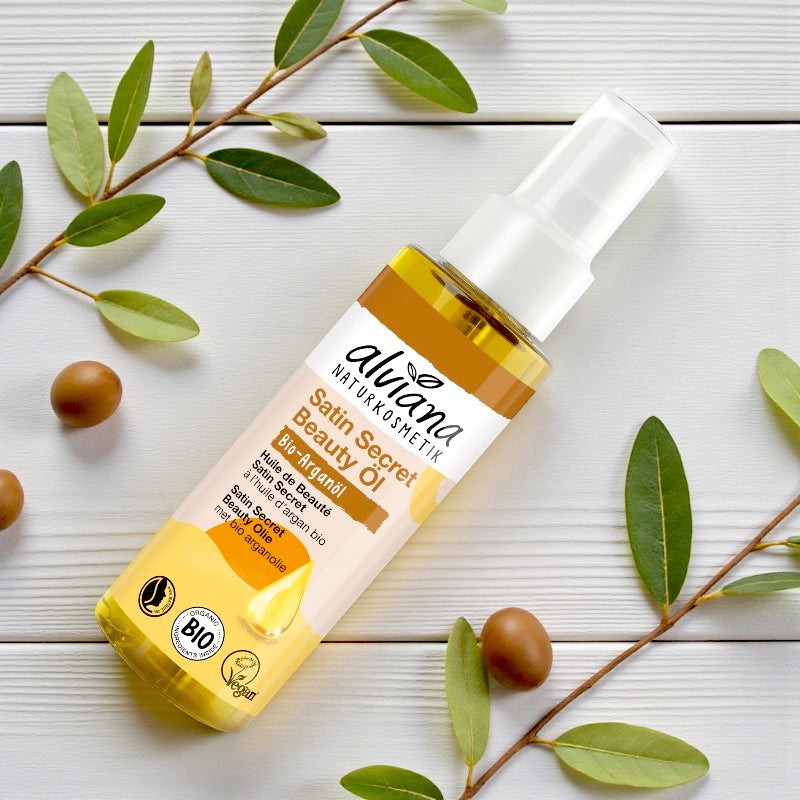 Alviana - Huile de beauté satin secret argan BIO 100ml