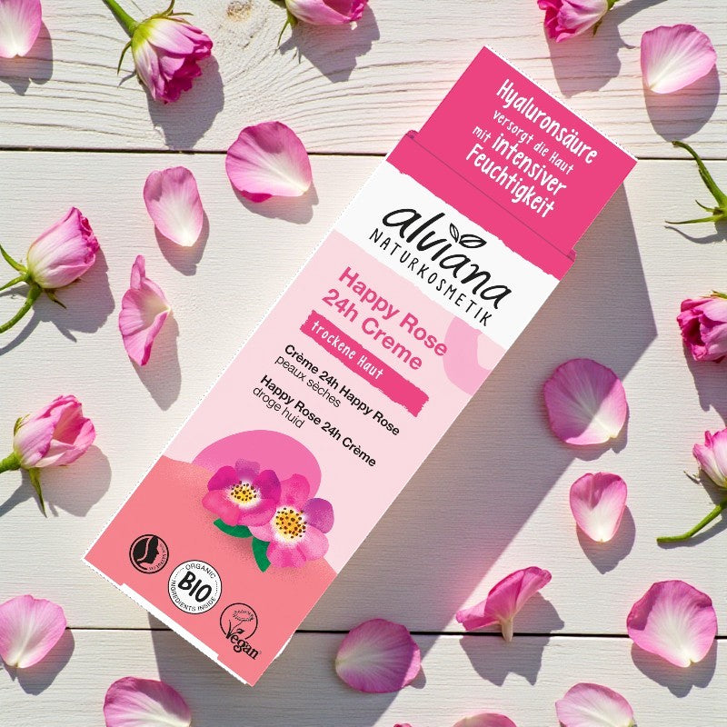 Alviana - Crème visage 24h happy rose BIO 50ml