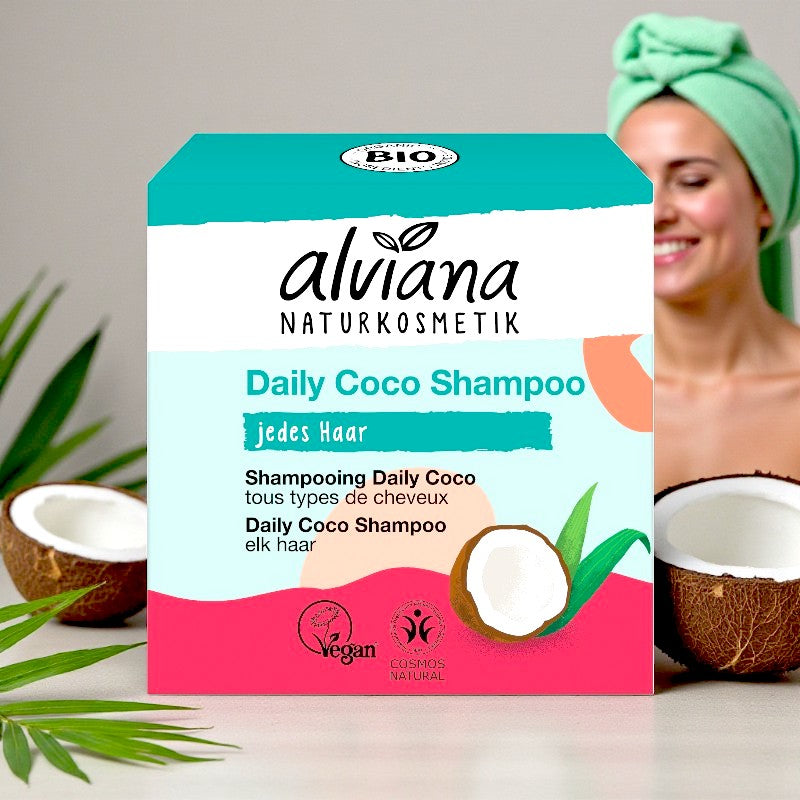 Alviana - Festes Shampoo Kokos & Argan 60g