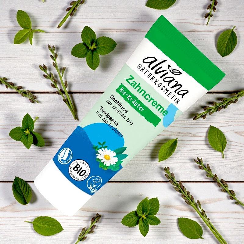 Alviana - Zahnpasta Kräuter ohne Fluorid 75ml
