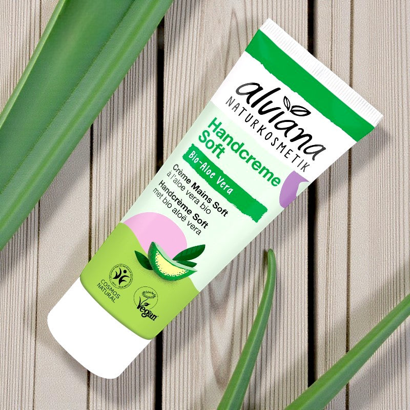Alviana - Crème mains soft aloe vera 75ml