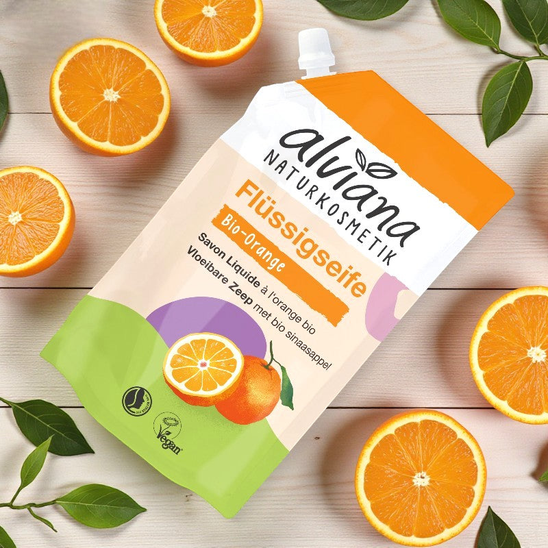 Alviana - Flüssigseife Orange 500ml