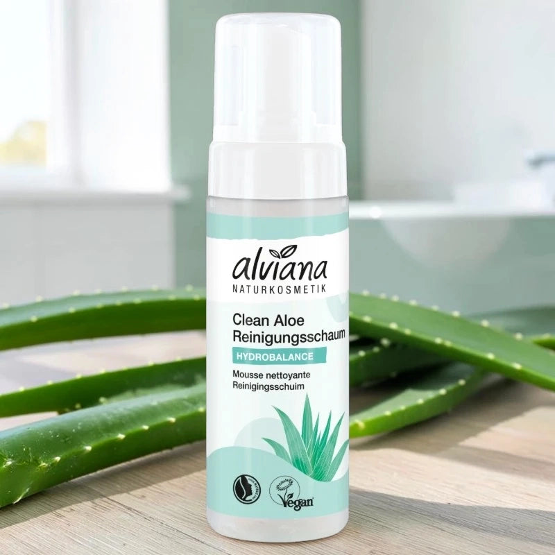 Alviana - Mousse nettoyante aloe vera BIO 150ml