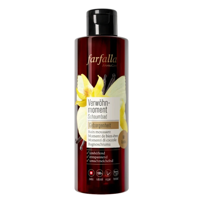Bain moussant moment de bien-être vanille