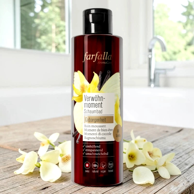 Bain moussant moment de bien-être vanille