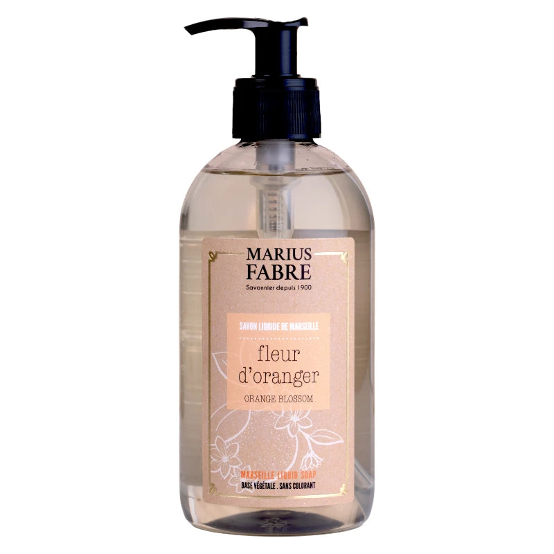Savon liquide de Marseille fleur d'oranger