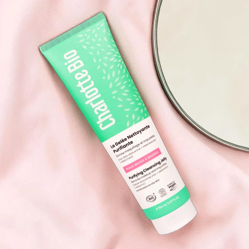 Charlotte Bio - Gelée nettoyante purifiante zinc & pamplemousse