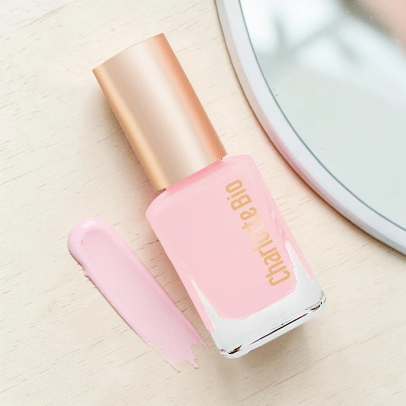 Charlotte Bio - Nagellack Glänzend Bubble Gum 10ml