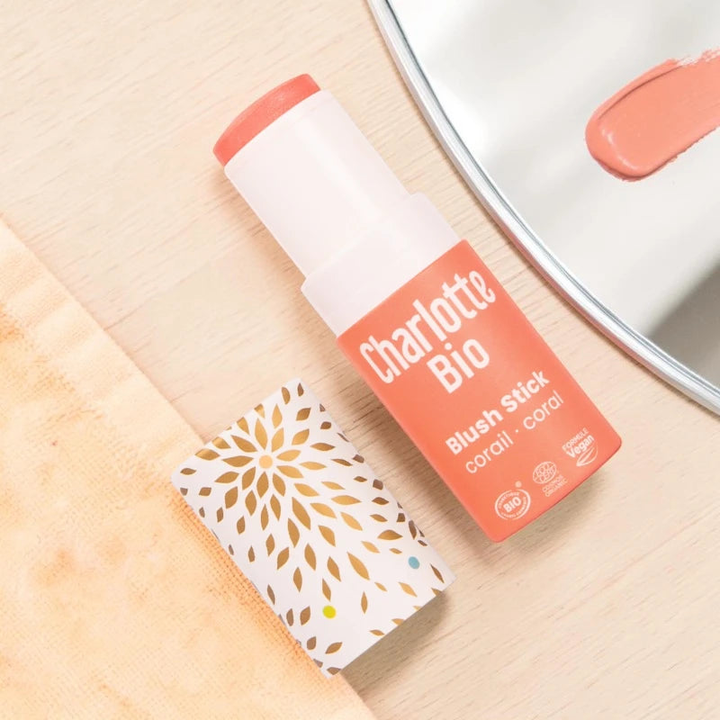 Charlotte Bio - Blush stick corail BIO 5g