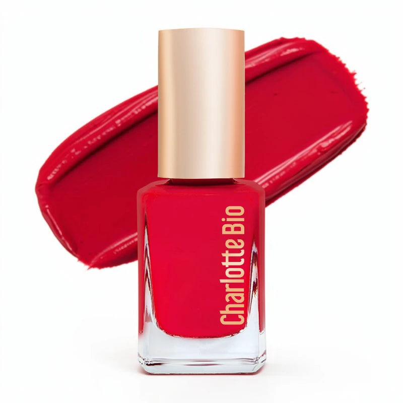 Charlotte Bio - Vernis à ongles corail 10ml